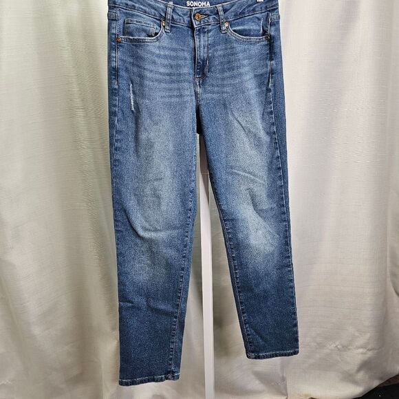 Sonoma Curvy Straight Leg Jeans Size 6 - Picture 3 of 9